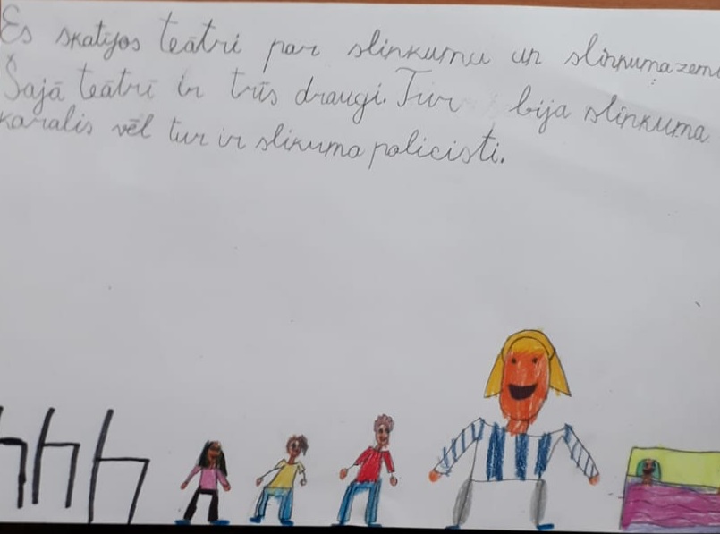 1.klases skolēna darbs